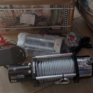 Premium 9,500 lbs (12V) Heavy-Duty Off-Road Vehicle Recovery Electric Winch Kit
