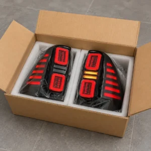 Premium Full-LED Sequential Tail Lights Assembly for Toyota Hilux Revo, Rocco & Conquest (2015–2026)