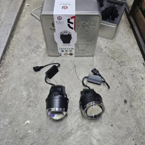 Toby's Professional LENS LS-08 Tri-Colour Bi-LED Projector Fog Light Lens Kit