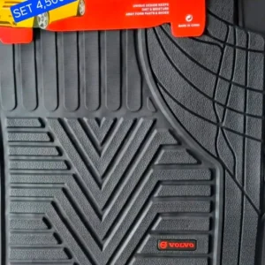 Premium Volvo All-Weather Heavy-Duty Rubber Floor Mats | Full 5-Piece Set