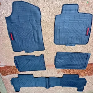 Premium Toyota Land Cruiser All-Weather Heavy-Duty Rubber Floor Mats | Full 5-Piece Set