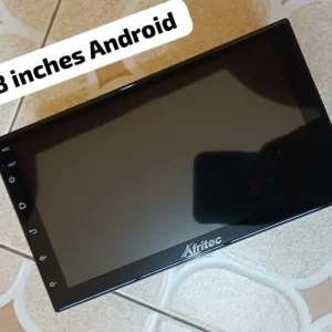Original Afritec 8-Inch Android Universal Car Stereo Head Unit – 2GB RAM + 32GB ROM High-Performance Smart Touchscreen Multimedia Infotainment Player