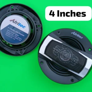 Universal Premium 4-Inch Coaxial Car Speakers – High-Performance 400W Max Power 2-Way Heavy Duty Audio Dashboard & Front Door Speakers Pair (Left & Right Set)