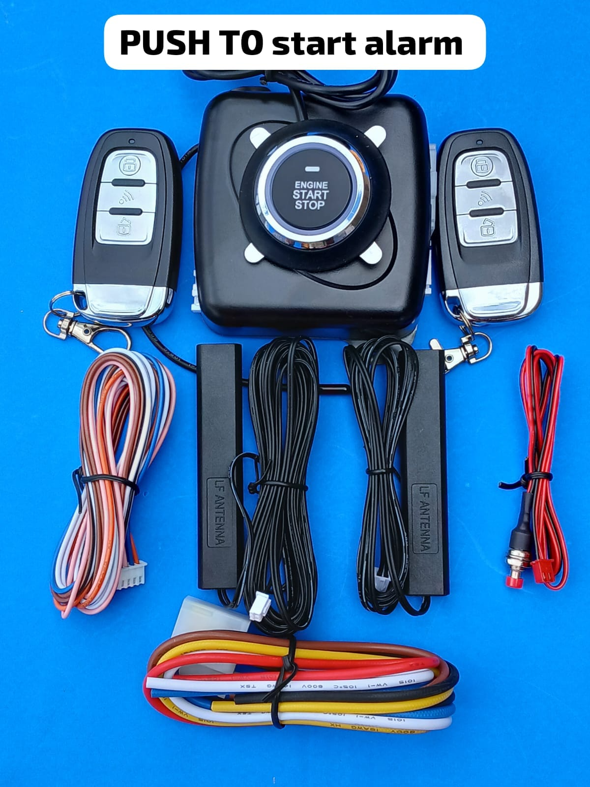 Push to Start Alarm System