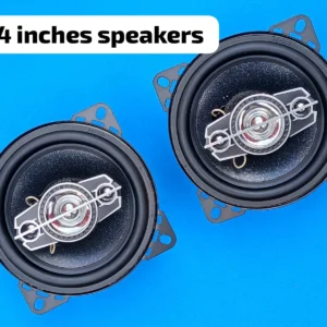 Universal Premium 4-Inch Coaxial Car Speakers (Pair Set)