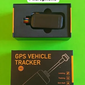 Universal 4G GPS Vehicle Tracker with Audio Microphone (Single Pack)