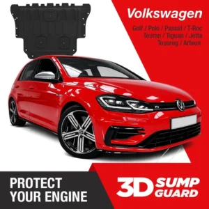 Heavy-Duty Steel Sump Guard Engine Under Shield for Volkswagen Golf Mk7 / Mk7.5 (2012 - 2020)