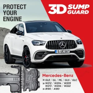 Heavy-Duty Steel Sump Guard Engine Under Shield for Mercedes-Benz GLE / C167 / W167 / GL / ML / GLS / GLC